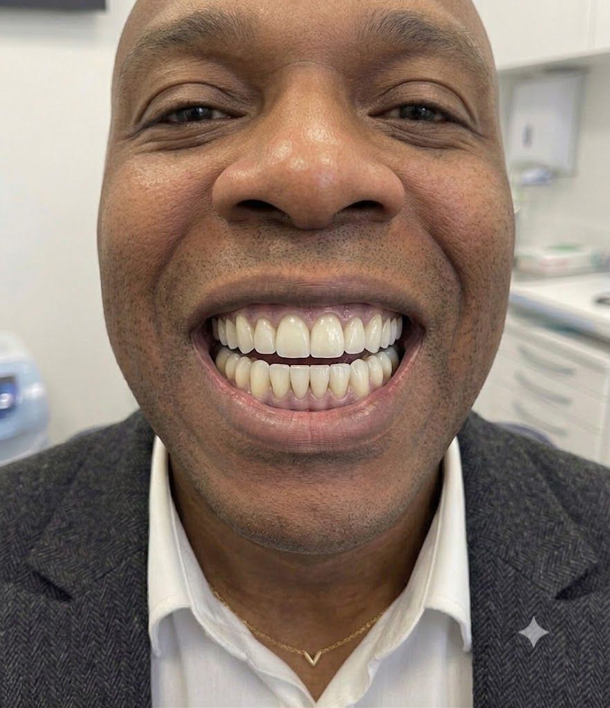 Full-Mouth Restoration after treatment